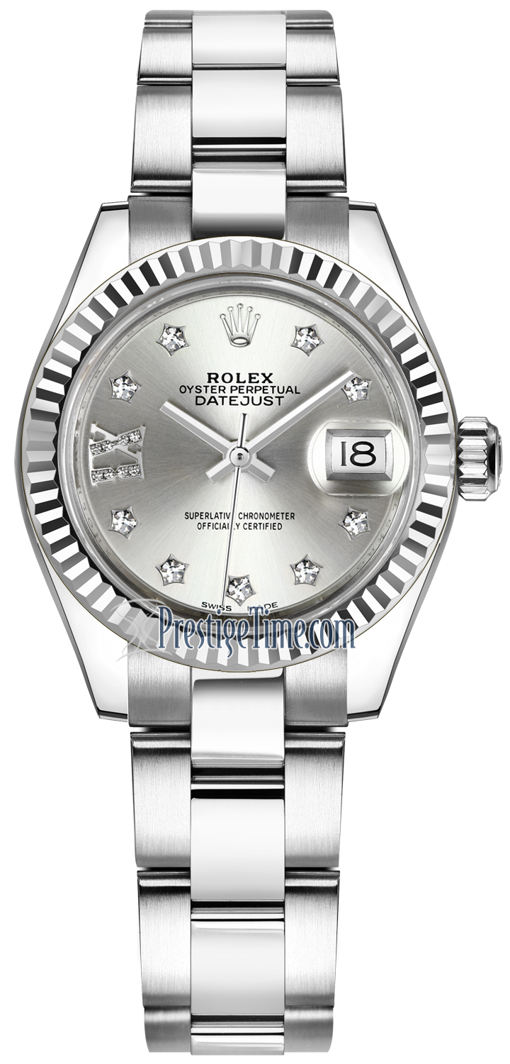 how to set time on rolex lady datejust