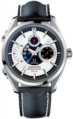 2813.30.81 Omega Seamaster NZL 32 Chrono Mens Watch