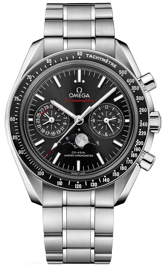 omega speedmaster co axial moonphase