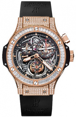 308.px.130.rx.094 Hublot Bigger Bang Tourbillon Jewellery 44mm Mens Watch