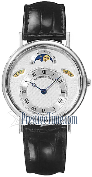 3337bb 1e 986 Breguet Classique Day Date Moonphase Mens Watch