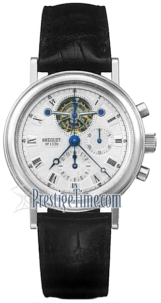 3577pt 15 9v6 Breguet Tourbillon Chronograph Mens Watch