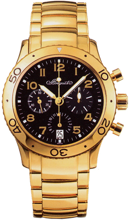 3820ba n2 aw9 Breguet Type XX Transatlatique Yellow Gold Mens Watch