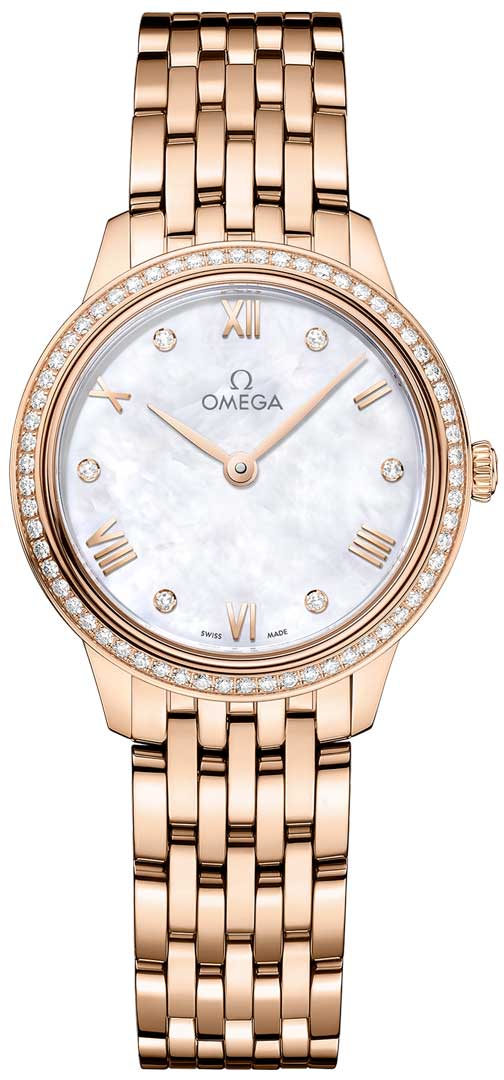 434.55.28.60.55.001 Omega De Ville Prestige Quartz 27.5mm Ladies Watch
