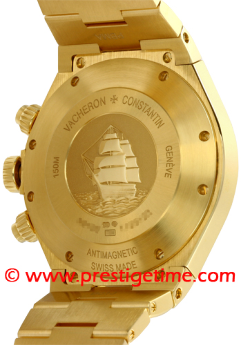Vacheron Constantin Overseas Chronograph NOS Gold 49150/B01J-9215