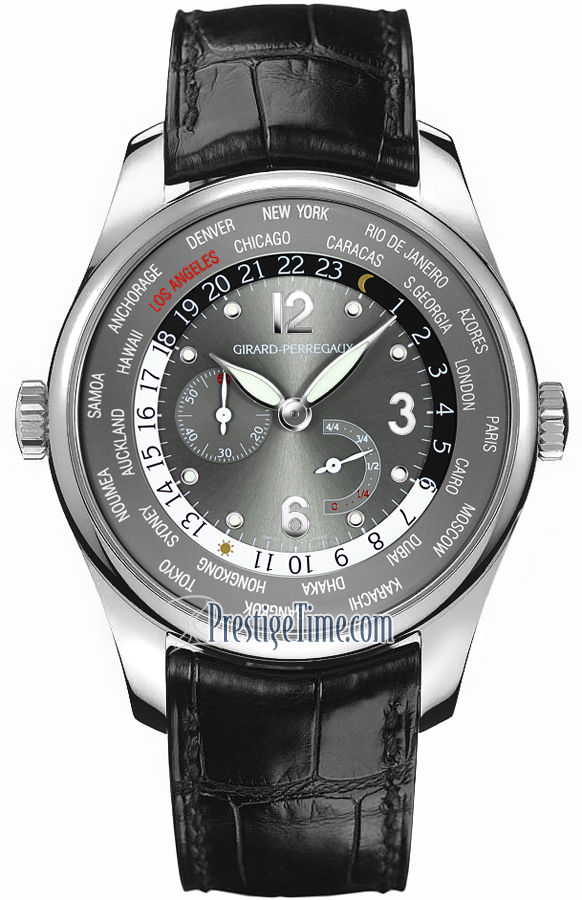 Girard Perregaux WW.TC Worldwide Time Control Power Reserve Franois  Perregaux 49850-11-253-0 Belt not included