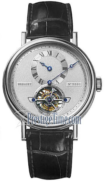 5307pt 12 9v6 Breguet Tourbillon Automatic Regulator Mens Watch