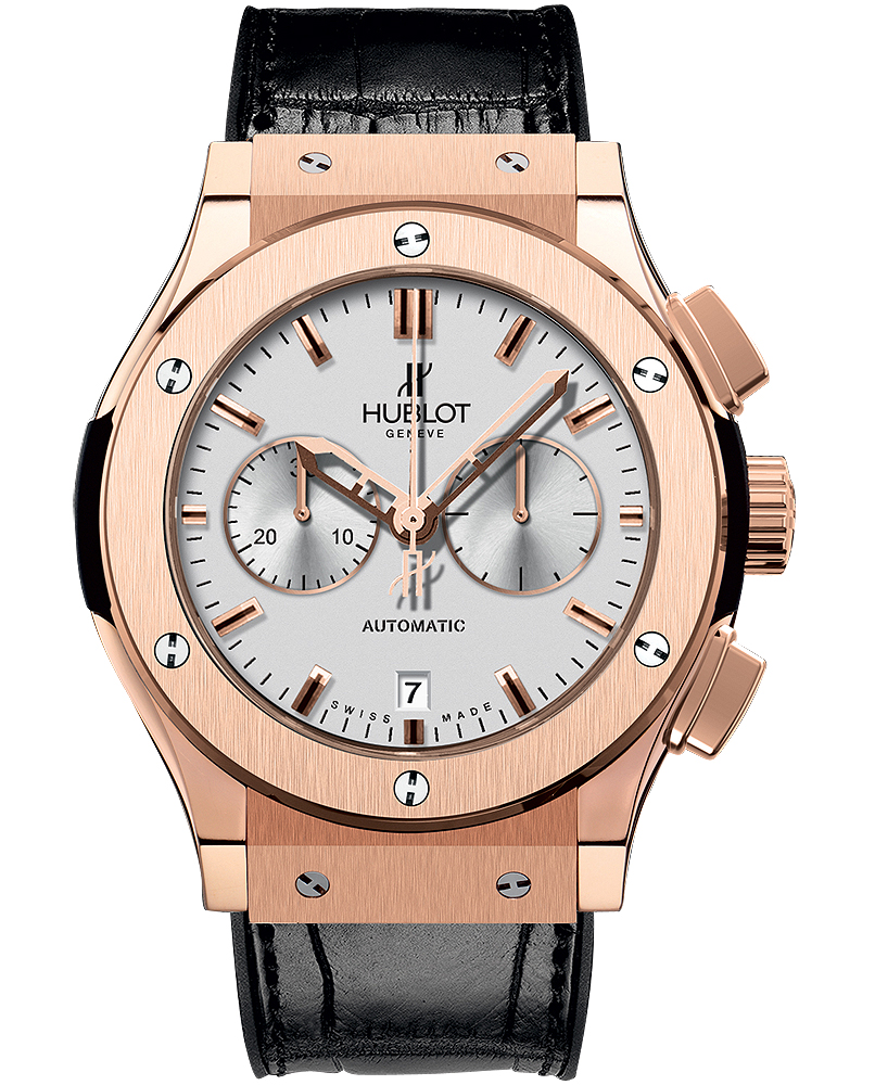 Round Brown Hublot Automatic Watch For Men, For Daily, Size: 42mm