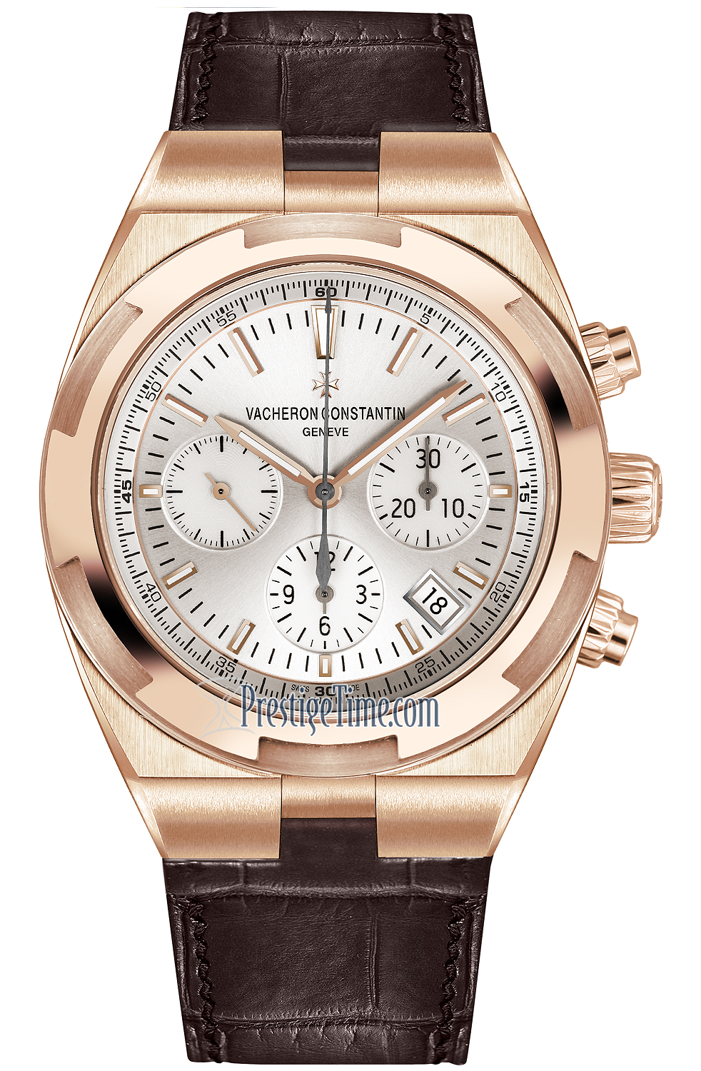 Vacheron Constantin Overseas Chronograph Rose Gold Watch 5500V