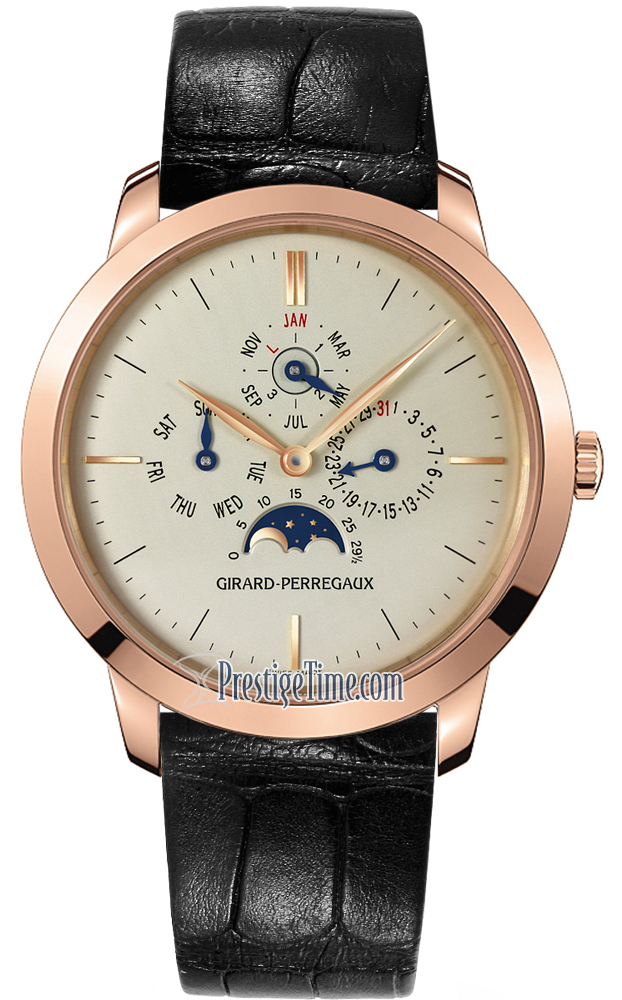 90535 52 131 bk6a Girard Perregaux 1966 Perpetual Calendar Mens Watch