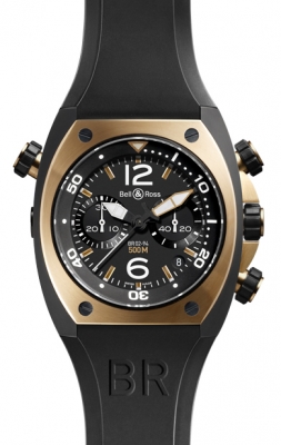 BR02-94 Pink Gold and Carbon