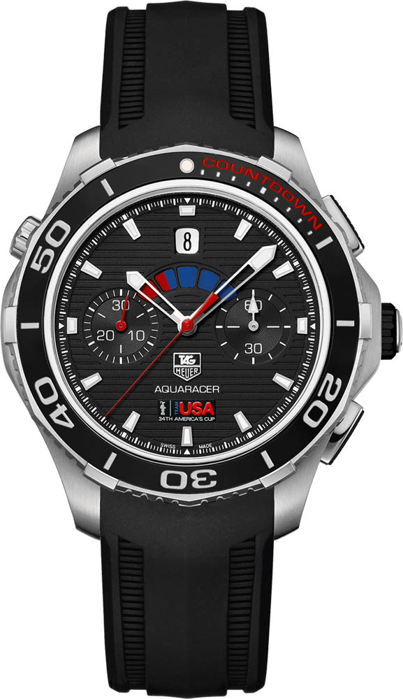 Tag Heuer Aquaracer 500m Calibre 72 Countdown Chronograph cak211b.ft8019