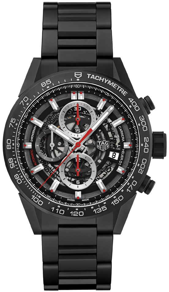 Tag heuer carrera calibre heuer 01 skeleton discount ceramic