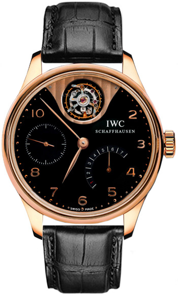 IW5042 10 IWC Portuguese Tourbillon Mystere Mens Watch