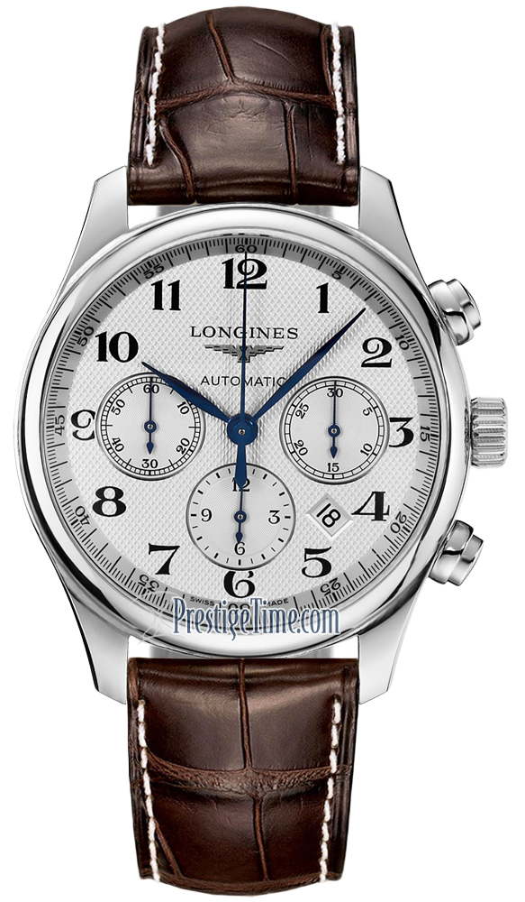 L2.759.4.78.3 Longines Master Automatic Chronograph 42mm Mens Watch