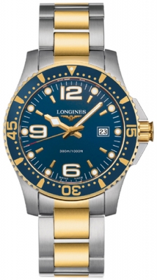 L3.640.3.96.7 Longines HydroConquest Quartz 39mm Mens Watch