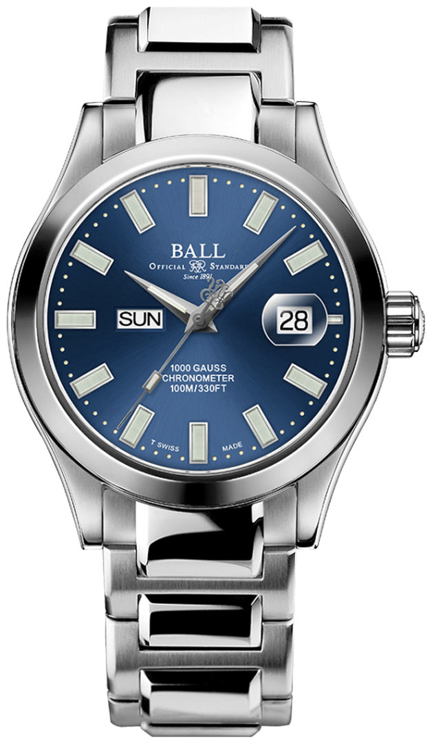 NM9036C-S1C-BE Ball Watch Engineer III Marvelight Chronometer Day-Date ...