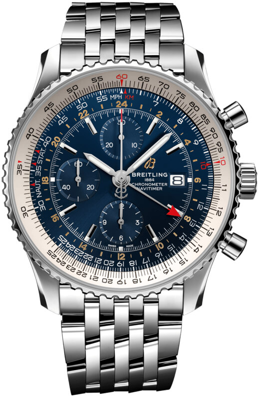 A24322121c2a1 Breitling Navitimer 1 Chronograph Gmt 46 Mens Watch