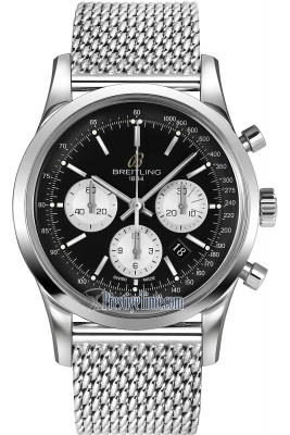 ab015112/ba59-ss Breitling TransOcean Chronograph Mens Watch