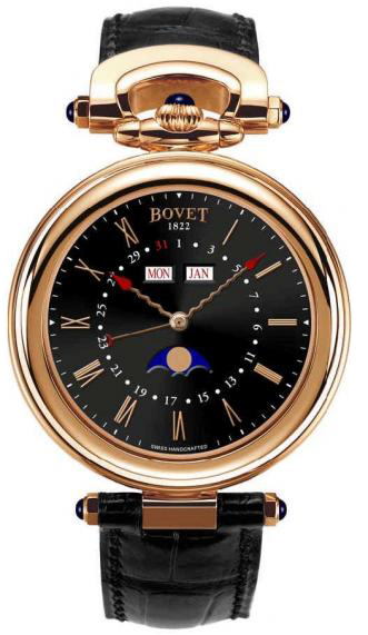 aqmp003 Bovet Amadeo Fleurier 42mm Triple Date Mens Watch