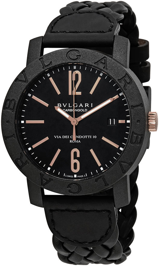 bulgari all black watch price