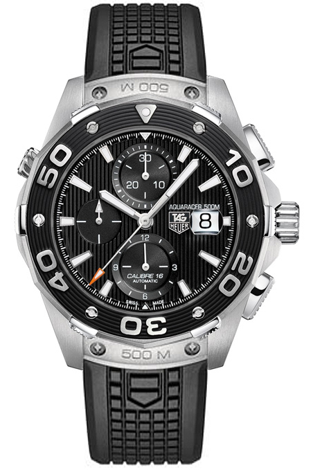 CAJ2110.FT6023 NEW TAG HEUER AQUARACER CHRONOGRAPH 500M MENS WATCH 