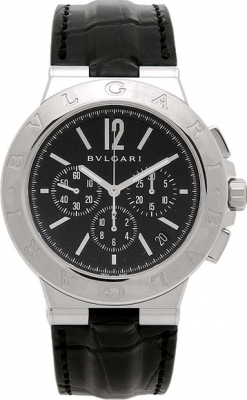 102333 dg41bsldch Bulgari Diagono Velocissimo Mens Watch