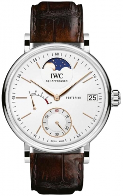 IWC Portofino Hand Wound Moonphase Eight Days 45mm PrestigeTime