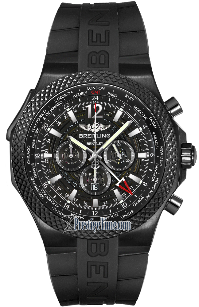 breitling bentley gmt midnight carbon limited edition