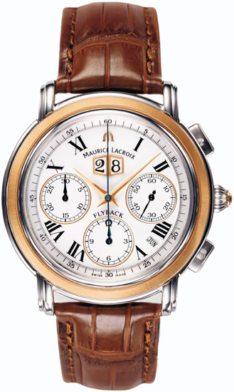 Maurice lacroix masterpiece flyback on sale chronograph