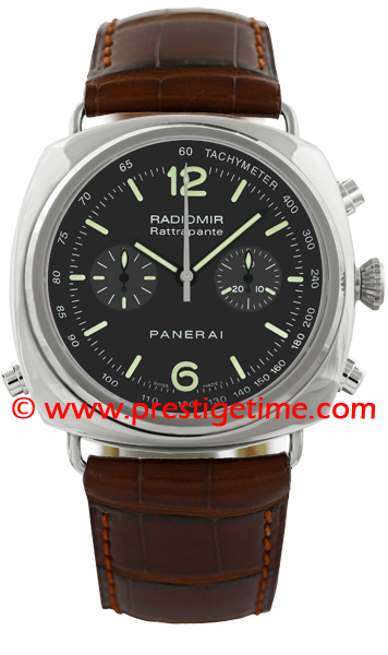 pam00214 Panerai Radiomir Chrono Rattrapante 45mm Mens Watch