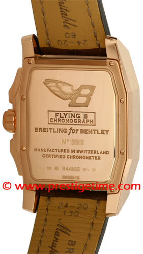 R16362 Breitling Bentley Collection Flying B Rose Gold