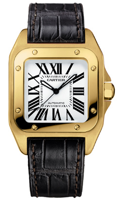 w20112y1 Cartier Santos 100 Medium Watch