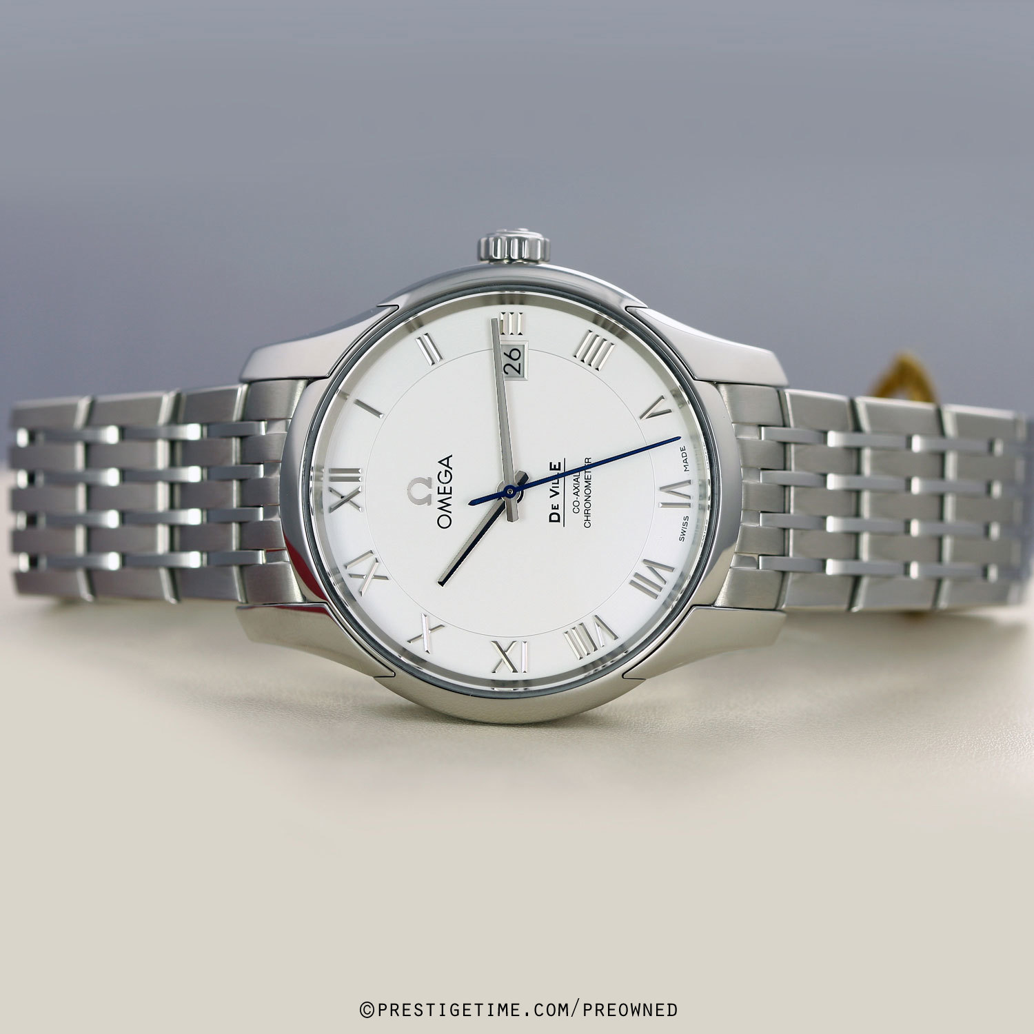 Pre-owned Omega De Ville Co-Axial Chronometer 431.10.41.21.02.001