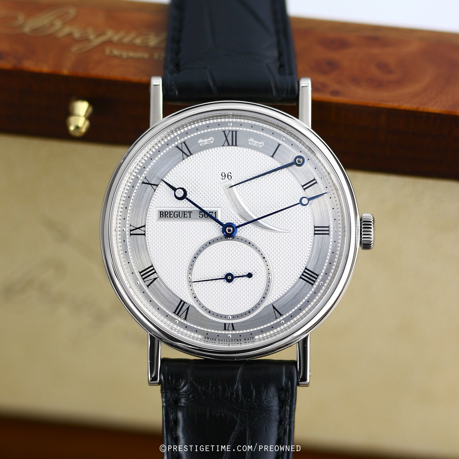 Pre owned Breguet Classique Power Reserve Manual Wind 38mm 5277bb