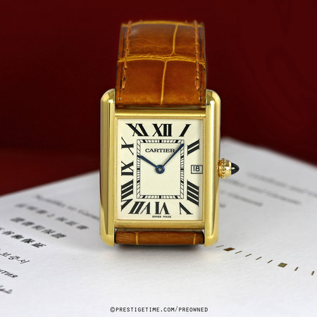 Pre-owned Cartier Tank Louis Cartier w1529756