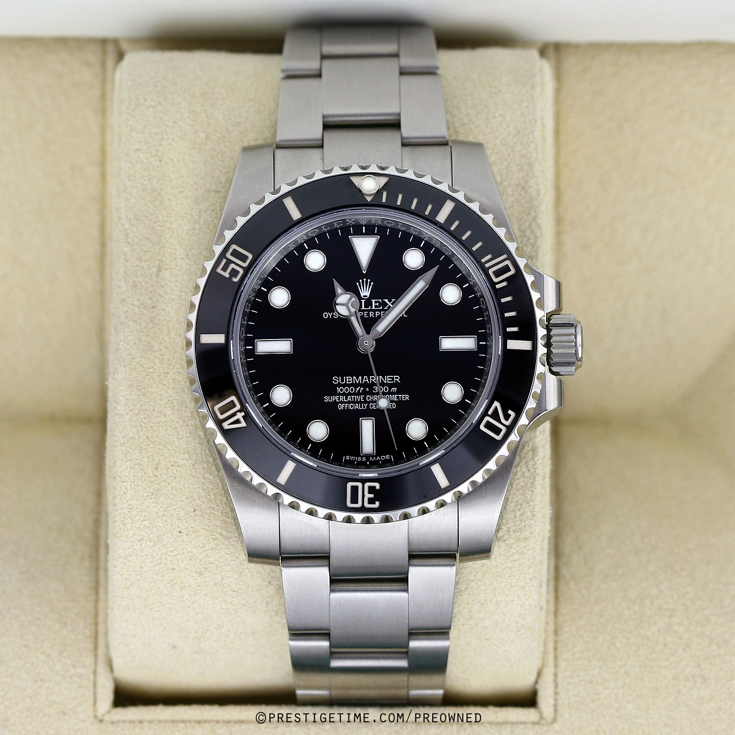 Rolex oyster shop perpetual submariner 114060