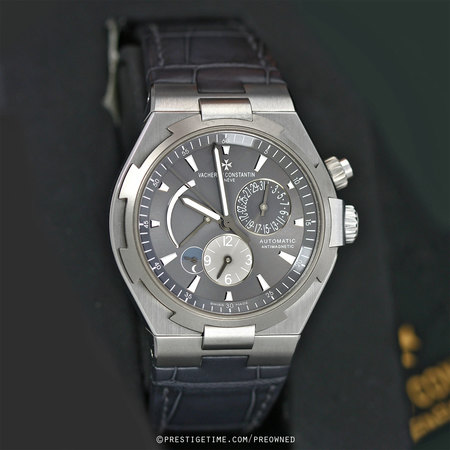 Pre-owned Vacheron Constantin Overseas Dual Time 47450/000w-9511