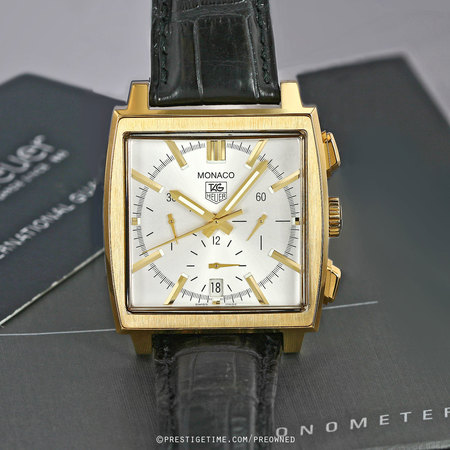Pre-owned Tag Heuer Monaco Chronograph cw5140.fc8144