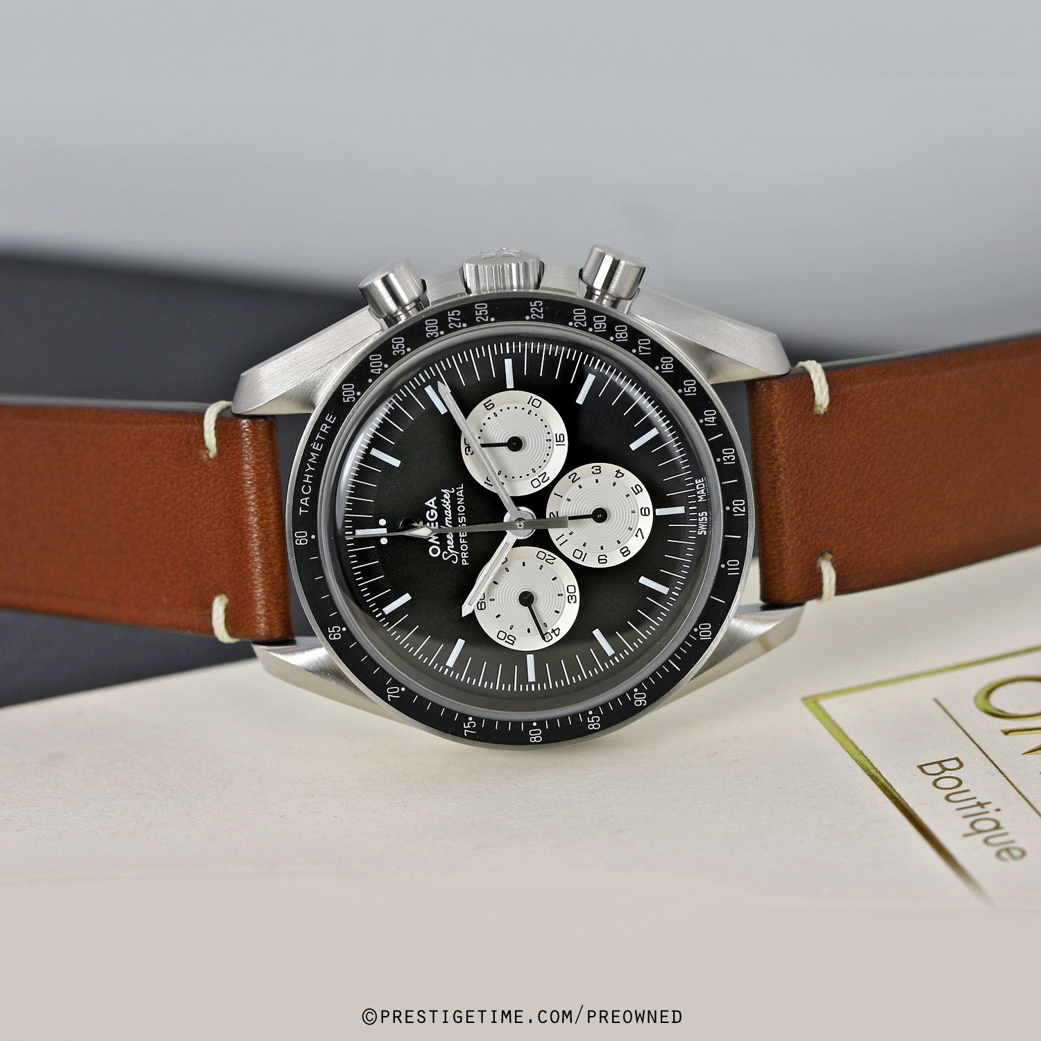 Pre-owned Omega Speedmaster SPEEDY TUESDAY 311.32.42.30.01.001