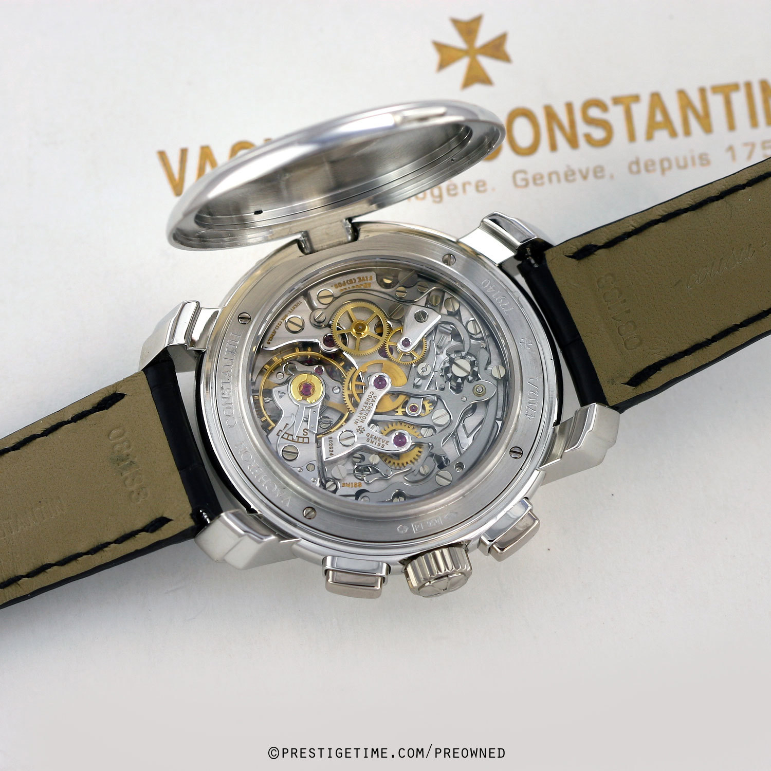 Vacheron Constantin Malte Perpetual Chronograph Yellow Gold 47112
