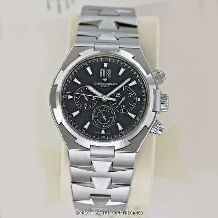 Pre-owned Vacheron Constantin Overseas Chronograph 49150/b01a-9097