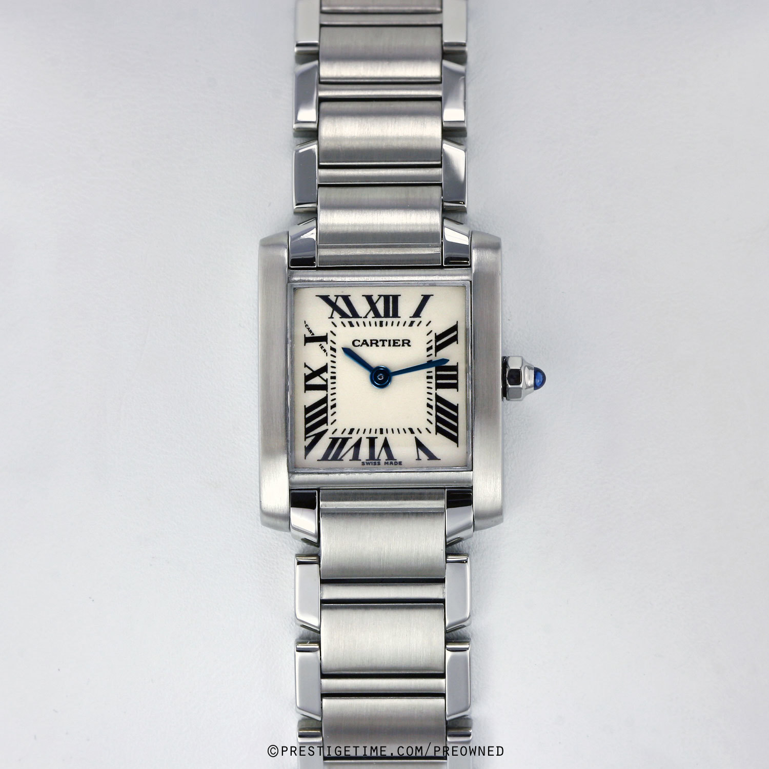 Pre-owned Cartier Tank Francaise Small 