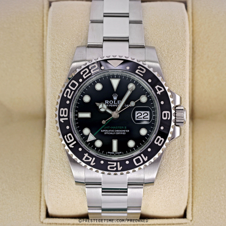 Pre-owned Rolex GMT Master II 116710LN