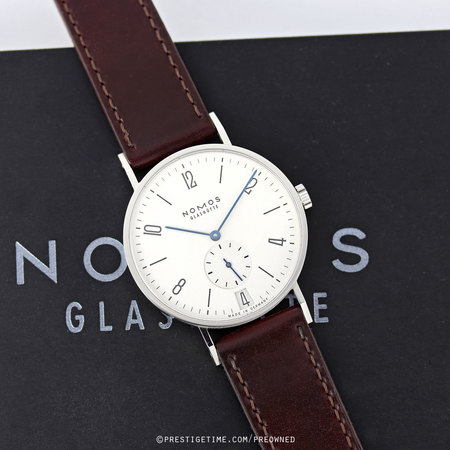 Pre-owned Nomos Glashutte Tangente 38 Datum 37.5mm 130