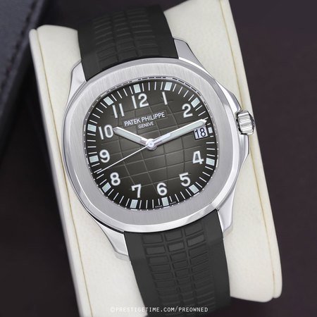 Pre-owned Patek Philippe Aquanaut Automatic 5167a-001