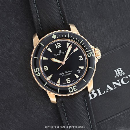 Pre-owned Blancpain Fifty Fathoms Automatic 5015-3630-52b