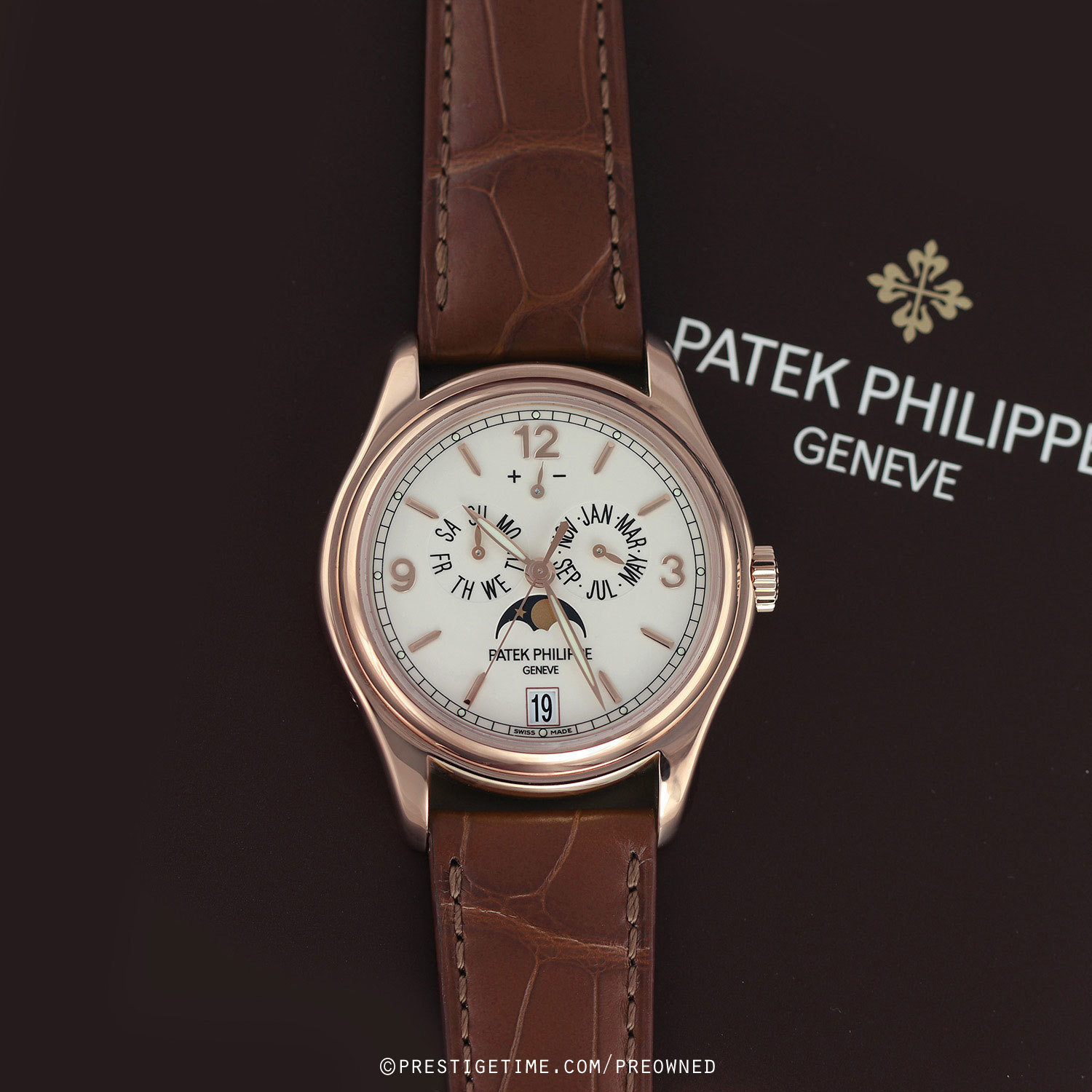 Preowned Patek Philippe Annual Calendar Moonphase 5146r001