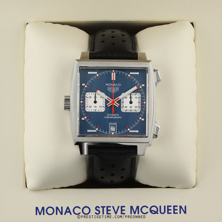 Pre-owned Tag Heuer Monaco Calibre 11 caw211p.fc6356