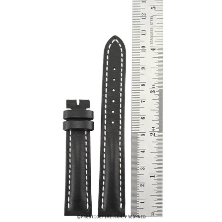 Breitling  408x Black Calfskin strap